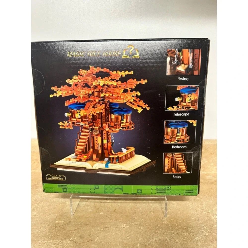 Mibido‎ Ideas Tree House Building_Open Box_Bags are still SEALED!